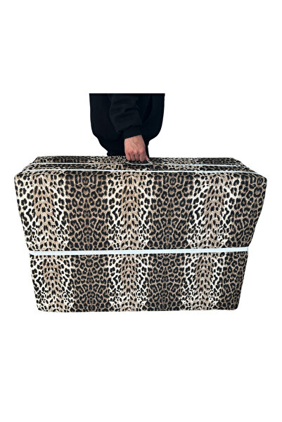 Vip Home Concept Market Ürünleri Katlanır Yer Yatağı Ve Tek Kişilik Sünger Katlanır Minder Yatak 90X190X10 Cm-LEOPAR
