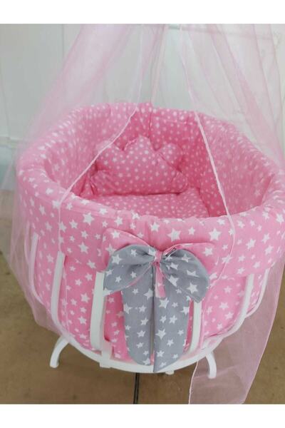 babyen1 Sepet Beşik Için (yatak&pembeli Yankoruma