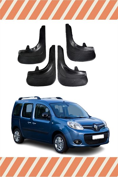 ALPAX OTOMOTİV Yb Renault Kangoo 4-Piece Dust Cover Mudguard Mudflap
