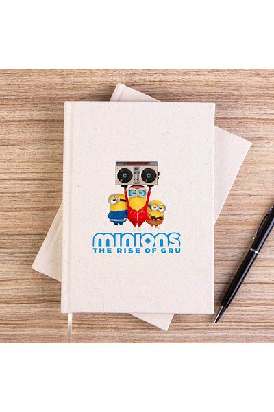 Z zepplin Caietul de pânză fără căptușeală Minions The Rise Of Gru