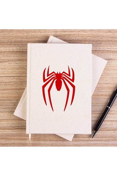 Z zepplin Σημειωματάριο με λογότυπο Spiderman χωρίς επένδυση