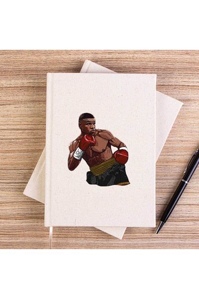 Z zepplin Caiet de pânză fără linii Mike Tyson WBC Fight