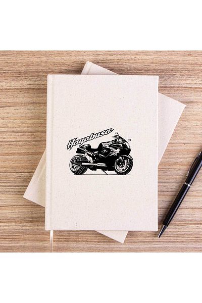 Z zepplin Σημειωματάριο Suzuki Hayabusa χωρίς επένδυση από καμβά