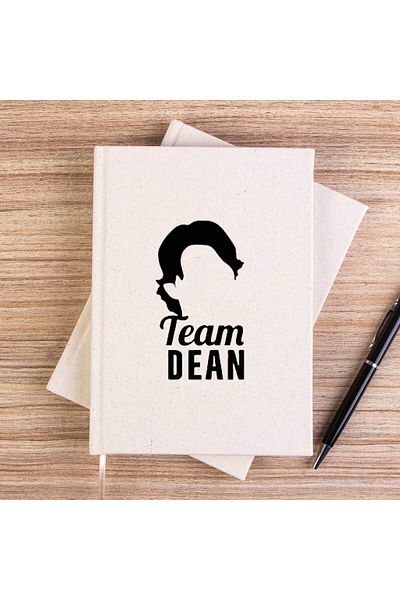 Z zepplin Caiet de pânză fără căptușeală Glimore Girls Team Dean