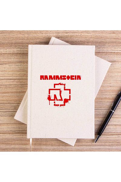 Z zepplin Caiet de pânză fără căptușeală Rammstein Fly