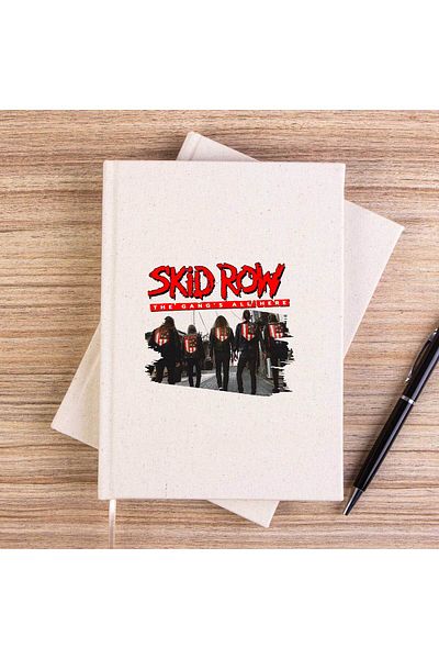 Z zepplin Caiet de pânză fără căptușeală Skid Row The Gang