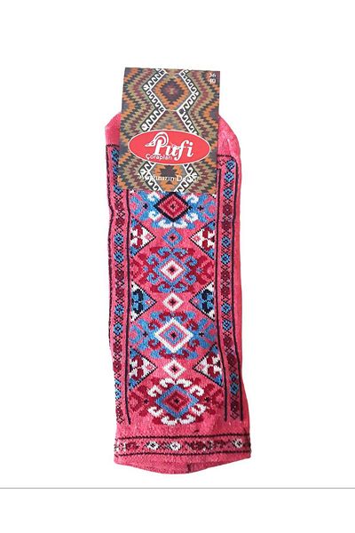 kapadokyahediyelik Чорапи с шарени ботуши Kilim, 2 чифта