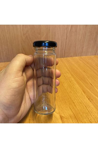 Juniberry Set of 4 Bottles Glass Pasabahce Spice Rack Pepper Powder Pepper Black Pepper Thyme 4X105Cc