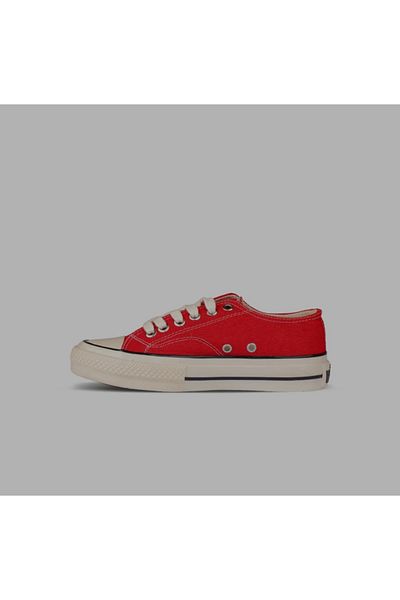 Vicco VICCO IDOL UNISEX KIDS RED FILET LINEN SHOES