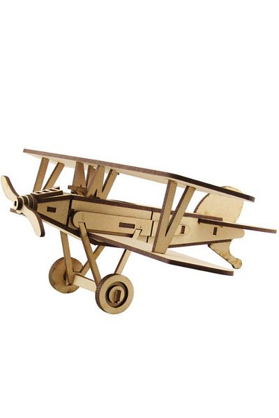 3D SERGİ 3D Puzzle Albatross Airplane, Airplane Puzzle 3D