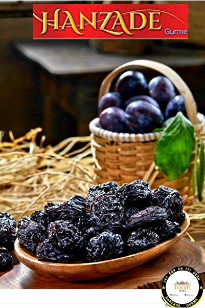 HANZADE GURME Çekirdekli Doğal Mürdüm Erik Kurusu 600 Gr