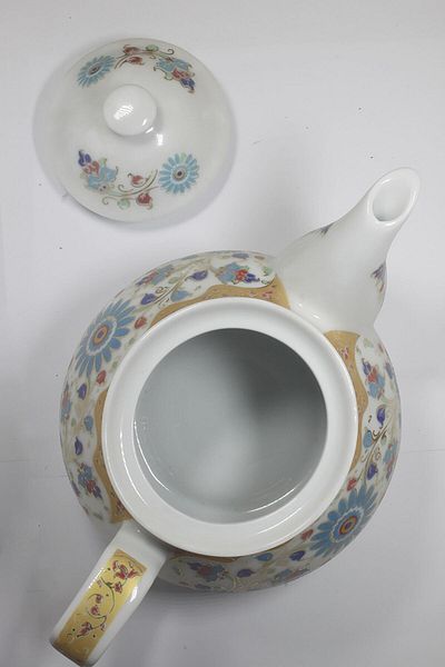 Eren Çini Seramiği Porcelain Teapot 650 Ml