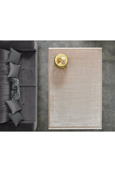 GÜMÜŞSUYU Black&brown 11587 - 160x230 Kahverengi Modern Salon Halısı