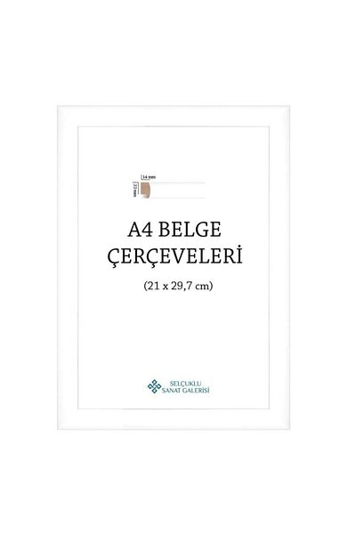 AS TİCARET A4 Frame 1stClass 22mm(color:white)