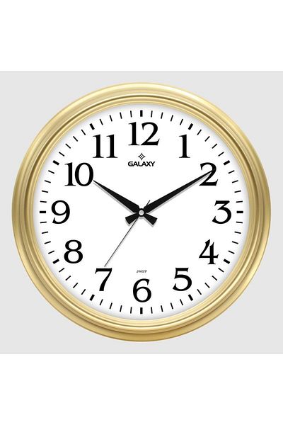 Galaxy Wall Clock Gold Color 46cm