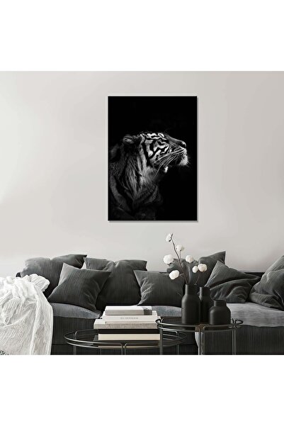 PrintiesPlus Kaplan Dekoratif Kanvas Duvar Tablo