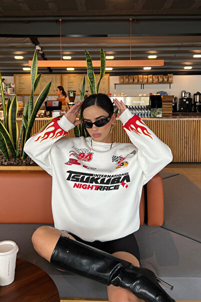 FUWEAR Tsukuba Turbo 94 Oversize Sweatshirt