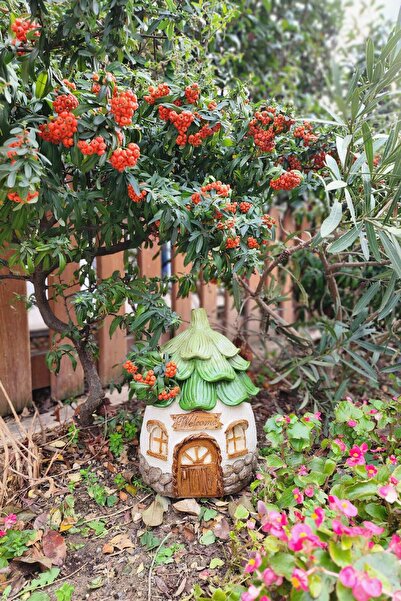 Ella's Design Studio Enginar Ev Heykeli, Bahçe Dekorasyonu, Bahçe Biblo, Sevg...