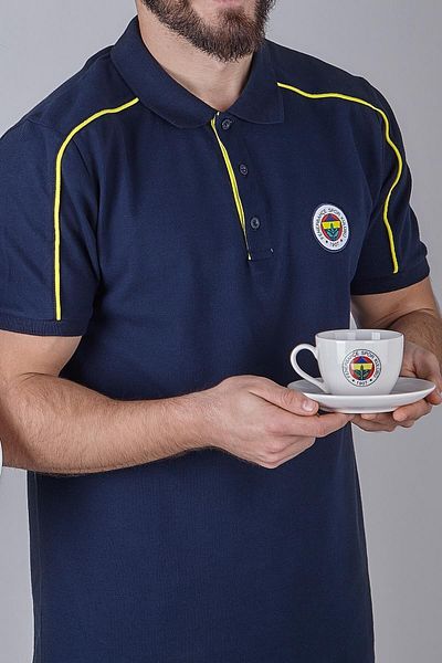 Neva طقم فناجين شاي مكون من قطعتين بشعار أرما مرخص N3424 Fb-zc076tds05