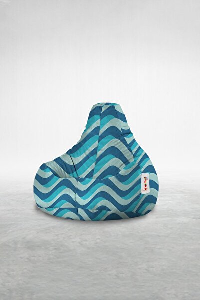 EARMUT Damla Xl Premium Tasarım Delmare Desenli Armut Koltuk