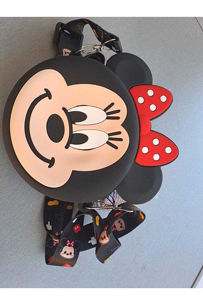 BEBESİS Mickey Mouse Model Silicone Bag Width 10.5 Cm Length 10.5 Cm