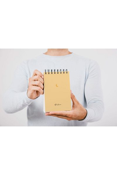 AKILLICA Memo Pad Notebook 10 X 13.5 Cm Unlined Notebook Cardboard Cover Spiral Notebook Notebook