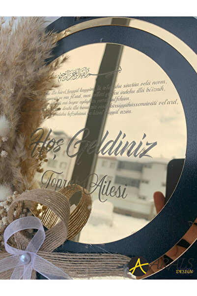 Arals Design Kapı Süsü - Kişiye Özel İsimli Kapı Süsü ( Hediyelik )