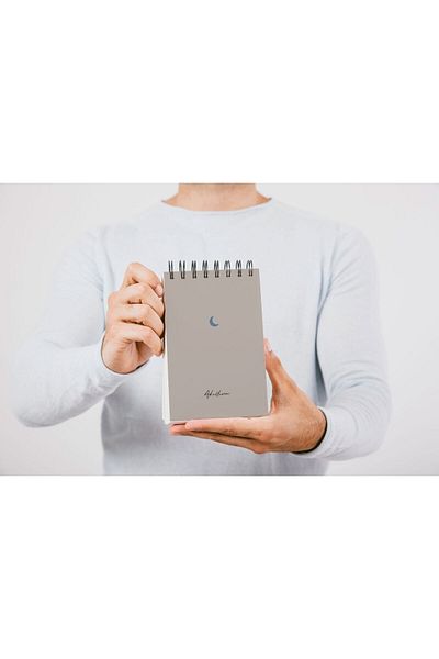AKILLICA Memo Pad Notebook 10 X 13.5 Cm Unlined Notebook Cardboard Cover Spiral Notebook Notebook