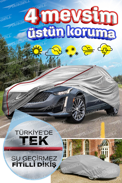 Budge MG HS Lüks Araba Brandası Miflonlu Branda Oto Çadır Örtü