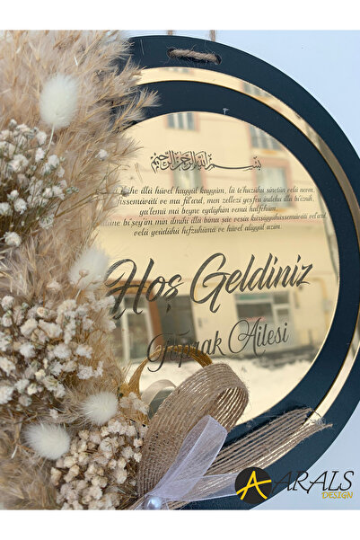 Arals Design Kapı Süsü - Kişiye Özel İsimli Kapı Süsü ( Hediyelik )