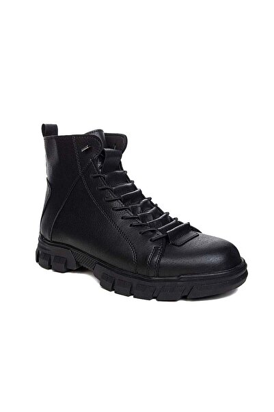 Etna Erkek Siyah Klasik@Sportif Günlük Bot