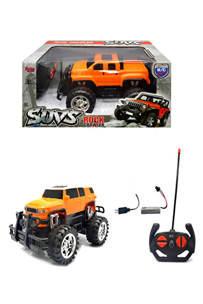 hediyecik Rc Uzaktan Kumandalı Şarjlı Super Suvs Rock Crawler Işıklı Araba