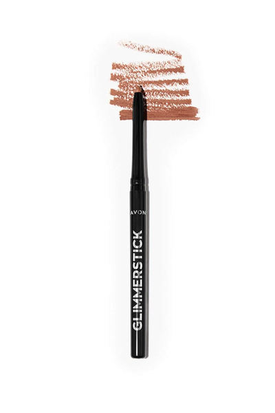 AVON Glimmerstick Asansörlü Dudak Kalemi - Nude 2'li + Lovider Cep Aynası Hediye