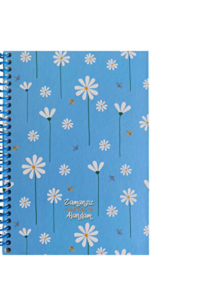 mcolor Eğlenceli Zamansız Ajanda Stickerlı Planlama