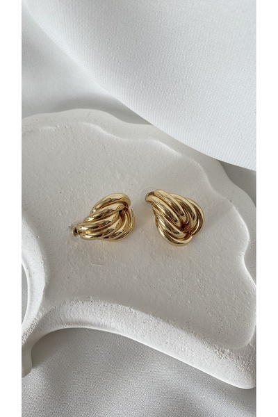 Muse Sister Çelik Vintage Küpe