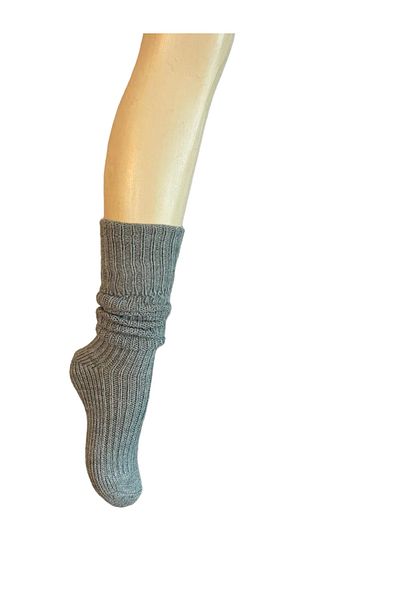 Yonca Butik Flat top (can be used as knee-high and boat socks) Cotton socks