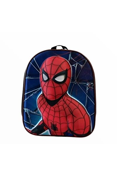 Ezem Store Kreş Anaokulu Ilkokul Çocuk Örümcek Adam Baskılı Sırt Çantası