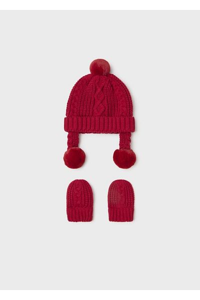 MAYORAL 09666 MAYORAL BABY GLOVES BEANIE SET