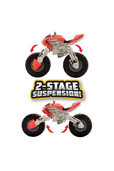 Lanard Toys مجموعة لعب شخصية The Corps Crusher Moto
