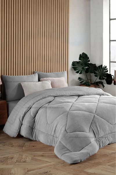 İlkim Tekstil لحاف مزدوج مزدوج الجوانب 195x215 فاخر ويلسوفت