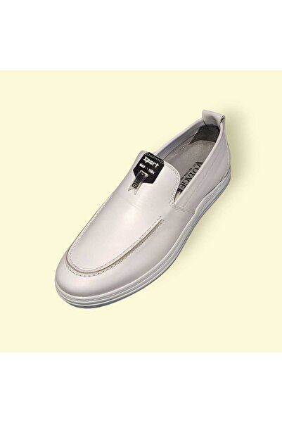 Voyager 5606 БІЛІ ЧОЛОВІЧІ КРОСІВКИ ЕЛЕГАНТНА МОДЕЛЬ КЛАСИЧНИЙ/СПОРТИВНИЙ СТИЛЬ ПІД СПРАВЖНЮ ШКІРУ