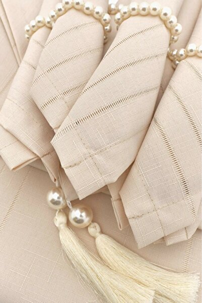 EHNALİKA STORE طقم مفرش طاولة طعام باللون البيج من Colber