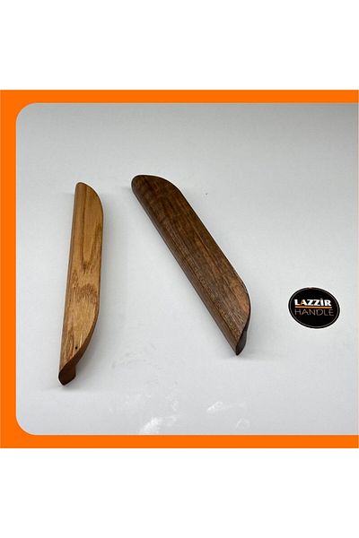 lazzir handle Wooden Half Moon Handle (128 MM) - Cabinet Handle Drawer Handle 128 Mm