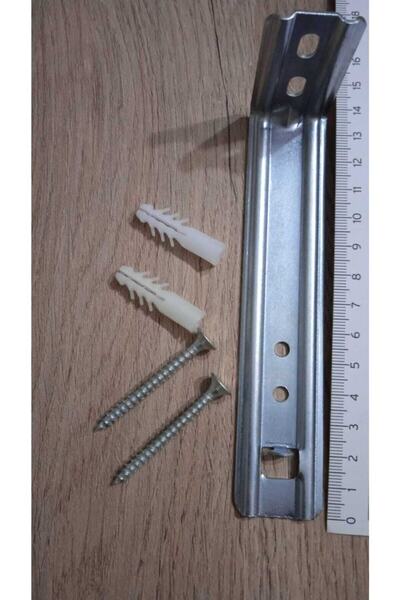 3b üçbey Aparat de instalare pentru cornișă Zebra cu caneluri întărite pentru picior L (14CM)