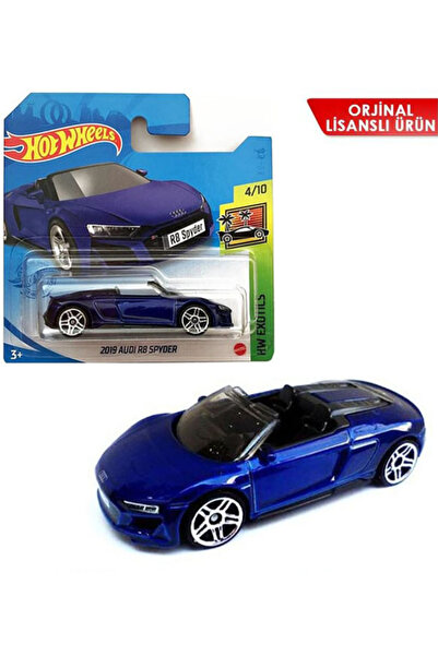 HOT WHEELS 2019 Audi R8 Spyder - Lacivert (1/64) 2021 Serisi