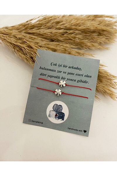 Ben Aleina Clover Friendship Bracelet Gift