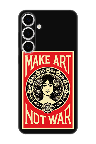 frondcase حافظة هاتف سامسونج S24 بلس ميك آرت نوت وور باللون الأسود