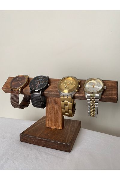 MSAĞWOODS WOODEN JEWELRY ORGANIZER WATCH-BRACELET-BRACELET ORGANIZER GIFT VALENTINE'S DAY BOHEM RETRO