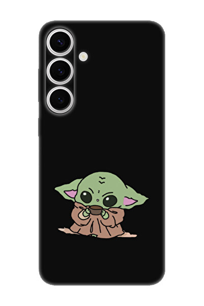 frondcase حافظة هاتف سامسونج S24 بلس بيبي يودا باللون الأسود