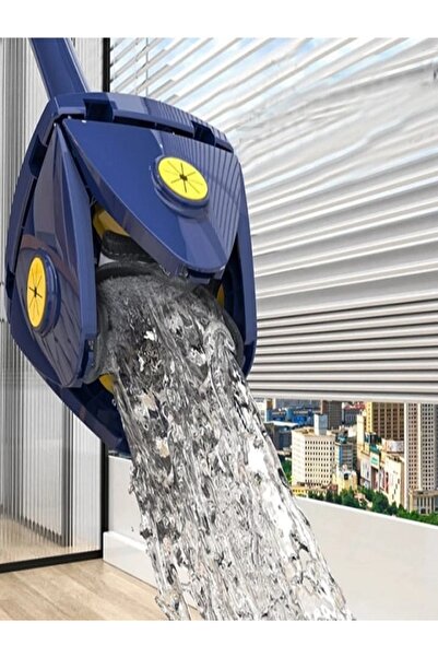 GameFruy Kendinden Sıkmalı Dörtgen Mop 1 Adet Yedek Bez Hediyeli**